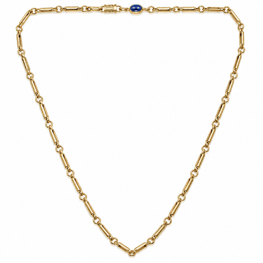 Collana in Oro Giallo 18 kt con Maglia Geometrica
