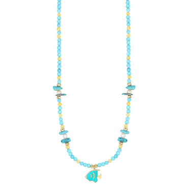 Collana Estiva Donna Con Ciondolo Pesciolino Nivy CARP1160#G