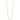Collana catena corda dorata Unoaerre 2320