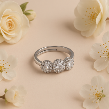 Anello Mini Trilogy Magic - Anello Regolabile