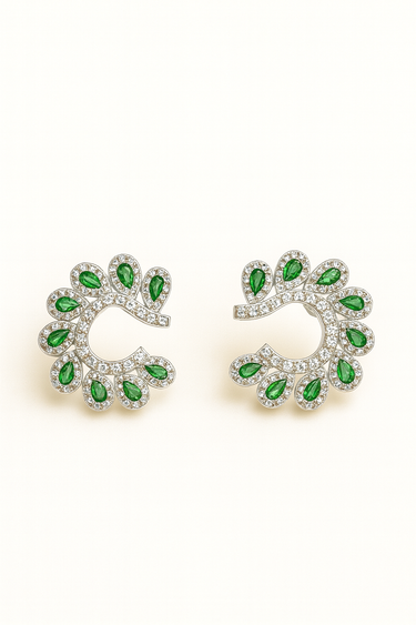 ⭐ ORECCHINI IN ARGENTO 925 – COLLEZIONE “AURA”