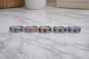 Anello Trilogy Magic Colorato Regolabile