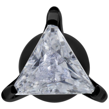 Earbarbell Crystal Triangle In Titanio Wildcat IBX0706BK