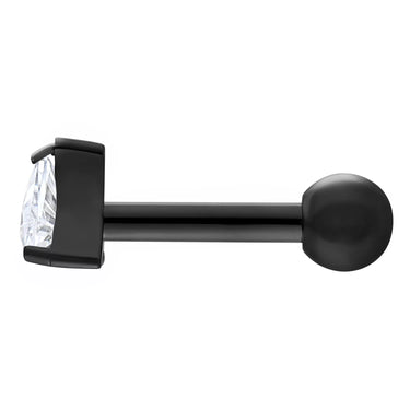 Earbarbell Crystal Triangle In Titanio Wildcat IBX0706BK