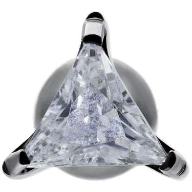 Earbarbell Crystal Triangle In Titanio Wildcat IBX0706SV
