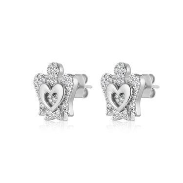 Orecchini con Angelo in Argento GIA332B
