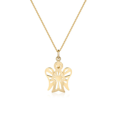 Collana con Angelo e Cuore Collana