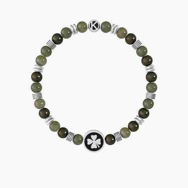 Bracciale Elastico Uomo Con Quadrifoglio Kidult 732070