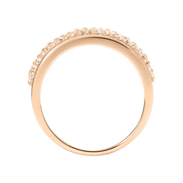 Anello Fascia Lady Phantasya Acciaio Rosa Cristallo 1670567