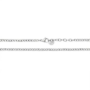 Collana Lady Chic Acciaio Bicolore Bianco / Rosa Cristallo 1682942
