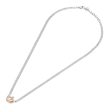 Collana Lady Chic Acciaio Bicolore Bianco / Rosa Cristallo 1682942