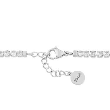 Collana Tennis Lady Chic Acciaio Cristallo Stroii 1685851