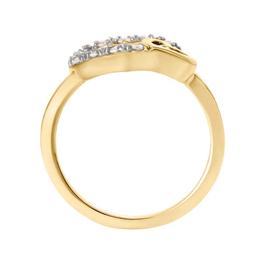 Anello Fantasia Golden Dream Placcato Oro Giallo Cubic Zirconia 1666965