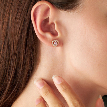 Orecchini Lobo Golden Dream Placcato Oro Giallo Cubic Zirconia 1686493