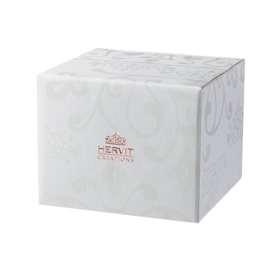 Anfora Potiche Porc. Traf. 25X39Cm(H) Hervit 26841