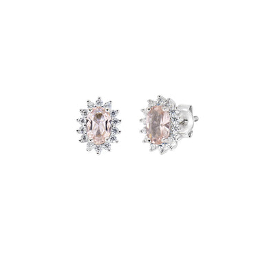 Orecchini Royal Lady Mini Con Morganite Amen ORLDPBBMO