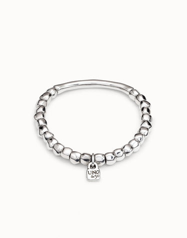 Bracciale Placcato Argento Sterling Con Elemento Tubolare PUL1208MTL0000M