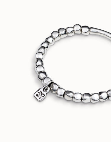 Bracciale Placcato Argento Sterling Con Elemento Tubolare PUL1208MTL0000M