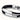 Bracciale Doppio Cuoio Marrone Con Due Tubi Placcata Argento Sterling PUL2464MARMTL0L