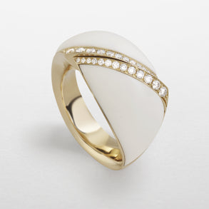 Anello In Oro Rosa, Kogolong e Diamanti AR16869A