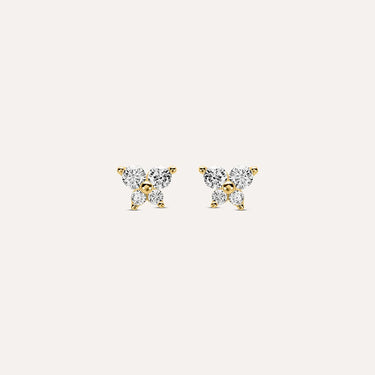 Orecchini Lobo Bon Ton Oro Giallo Cubic Zirconia Stroili 1400567