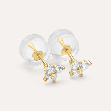 Orecchini Lobo Bon Ton Oro Giallo Cubic Zirconia Stroili 1400567