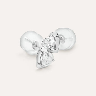 Orecchini Lobo Bon Ton Oro Bianco Cubic Zirconia 1400957