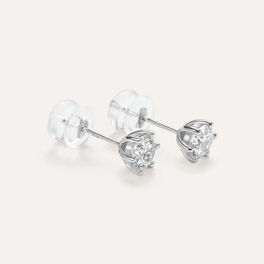 Orecchini Lobo Punto Luce Claire Oro Bianco Cubic Zirconia 1412183