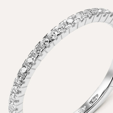 Anello Eternity Claire Oro Bianco Cubic Zirconia Stroili 1410411