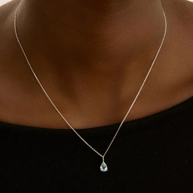 Collana Punto Luce Amélie Oro Bianco Topazio Stroili 1413217