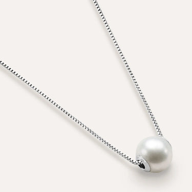 Collana Gabrielle Oro Bianco Perla D'Acqua Dolce Stroili 1413411