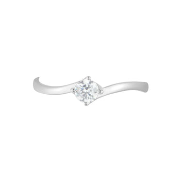 Anello Solitario Claire Oro Bianco Cubic Zirconia 1412179