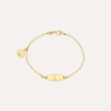 Bracciale Con Targhetta Holy Oro Giallo Stroili 1415994