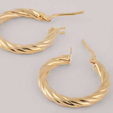 Orecchini A Cerchio Toujours Oro Giallo 1418289