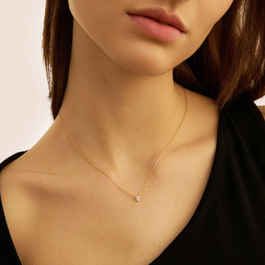 Collana Punto Luce Claire Oro Giallo Cubic Zirconia Stroili 1426776