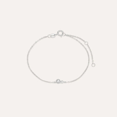 Bracciale Gabrielle Oro Bianco Perla D'Acqua Dolce Cubic Zirconia Stroili 1427104