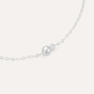 Bracciale Gabrielle Oro Bianco Perla D'Acqua Dolce Cubic Zirconia Stroili 1427104