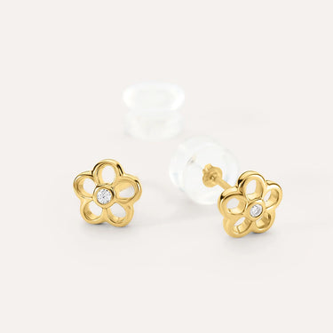 Orecchini Lobo Mon Petit Oro Giallo Diamante Stroili 1436844