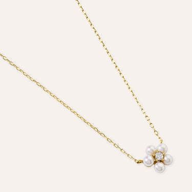 Collana Gabrielle Oro Giallo Perla D'Acqua Dolce Cubic Zirconia Stroili 1438013