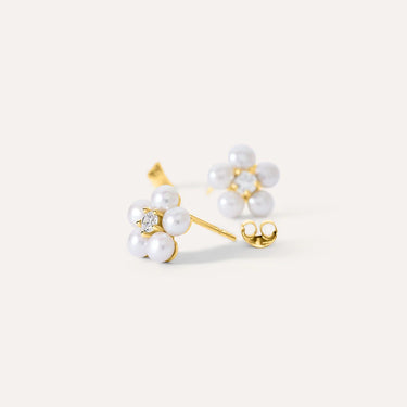 Orecchini Lobo Gabrielle Oro Giallo Perla D'Acqua Dolce Cubic Zirconia Stroili 1438014