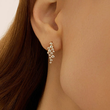 Orecchini Lobo Golden Dream Placcato Oro Giallo Cubic Zirconia Stroili 1697525