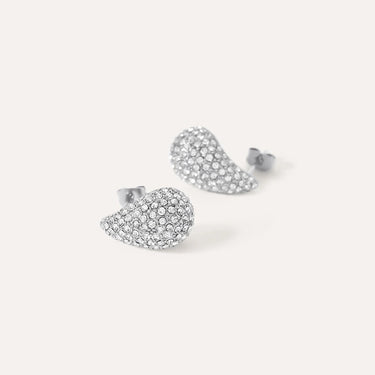 Orecchini Lobo Aura Acciaio Cubic Zirconia Stroili 1701367