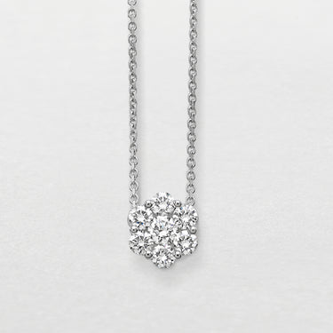 Girocollo In Oro Bianco e Diamanti Ct 0,49 GBX32956