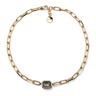 Collana Catena Joya Cristallo Grigio Unoaerre 2832