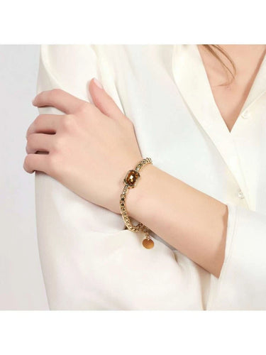 Bracciale Joya Cristallo Giallo Unoaerre 2819
