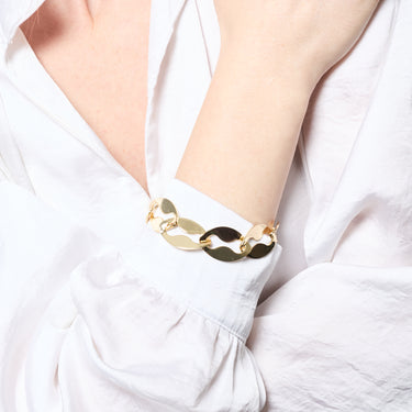 Bracciale Maglia Marina Dorato Unoaerre 2649